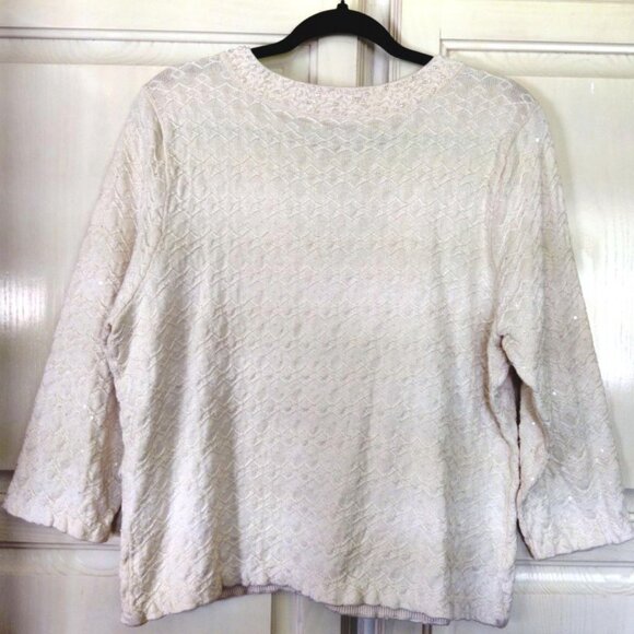 Matilda Jane Wide Leg Crop Pants, Leopard Top w/Cami, Sweater, 4 Piece, Sz XL-2X - Picture 16 of 16